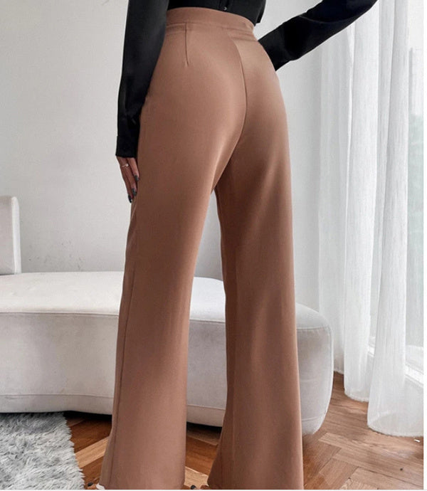 Pantalon droit ample